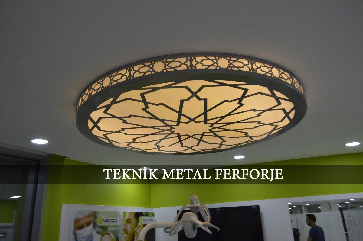 SELÇUKLU MOTİFİ YUVARLAK APLİK
